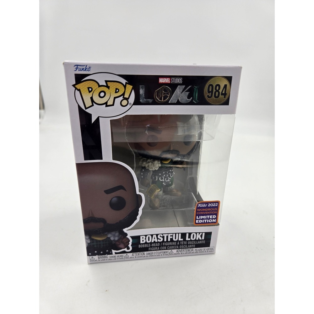 Funko Pop! Marvel Loki Boastful Loki #984 Wondrous Convention Limited Edition